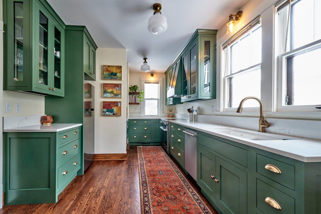 Lush Longfellow Kitchen