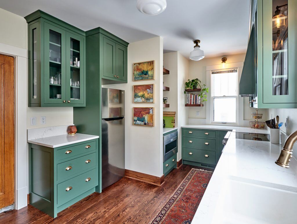 Lush Longfellow Kitchen