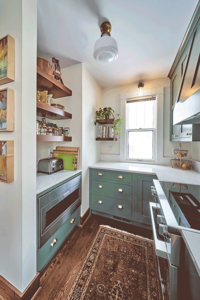 Lush Longfellow Kitchen