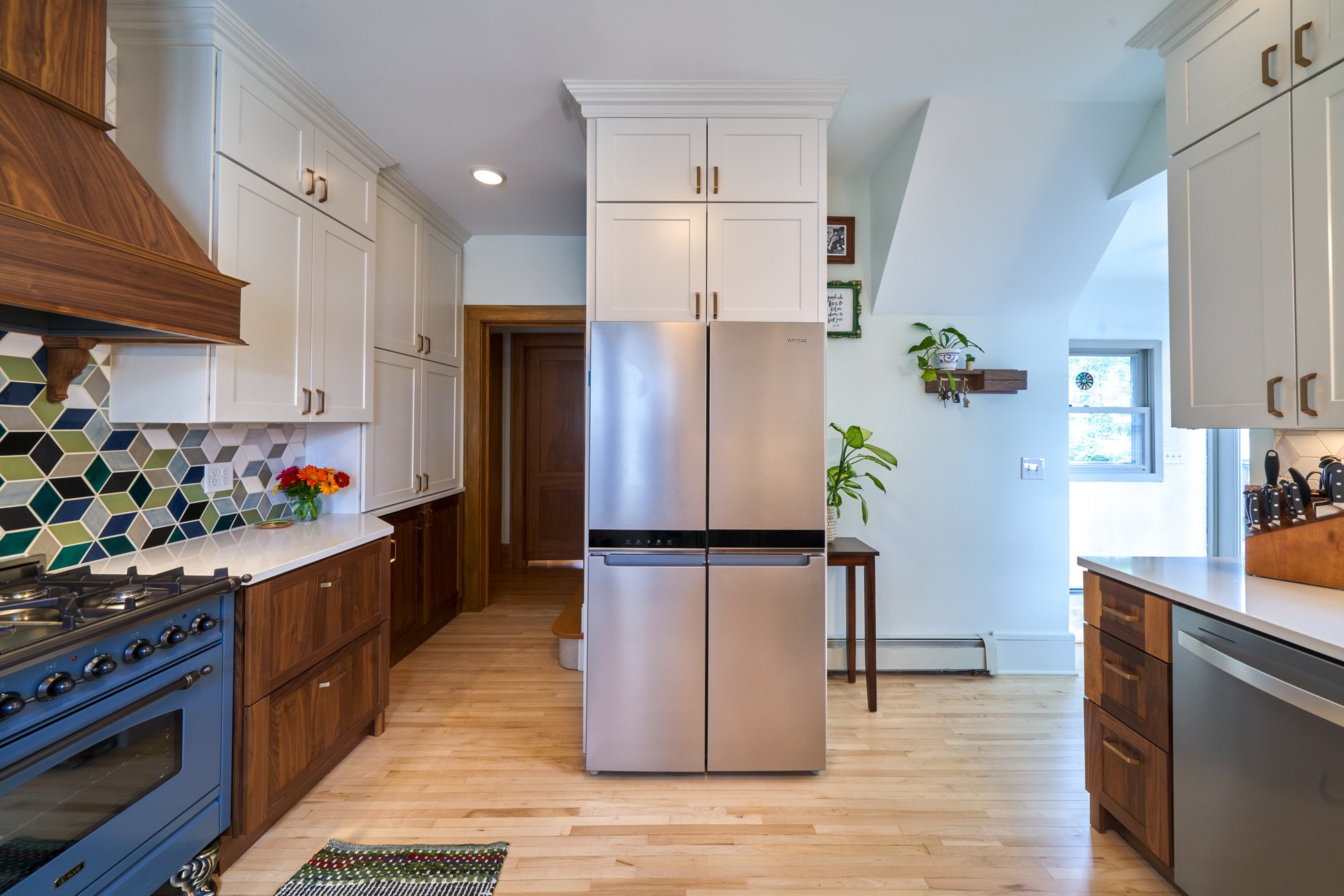 Vibrant Kingfield Kitchen