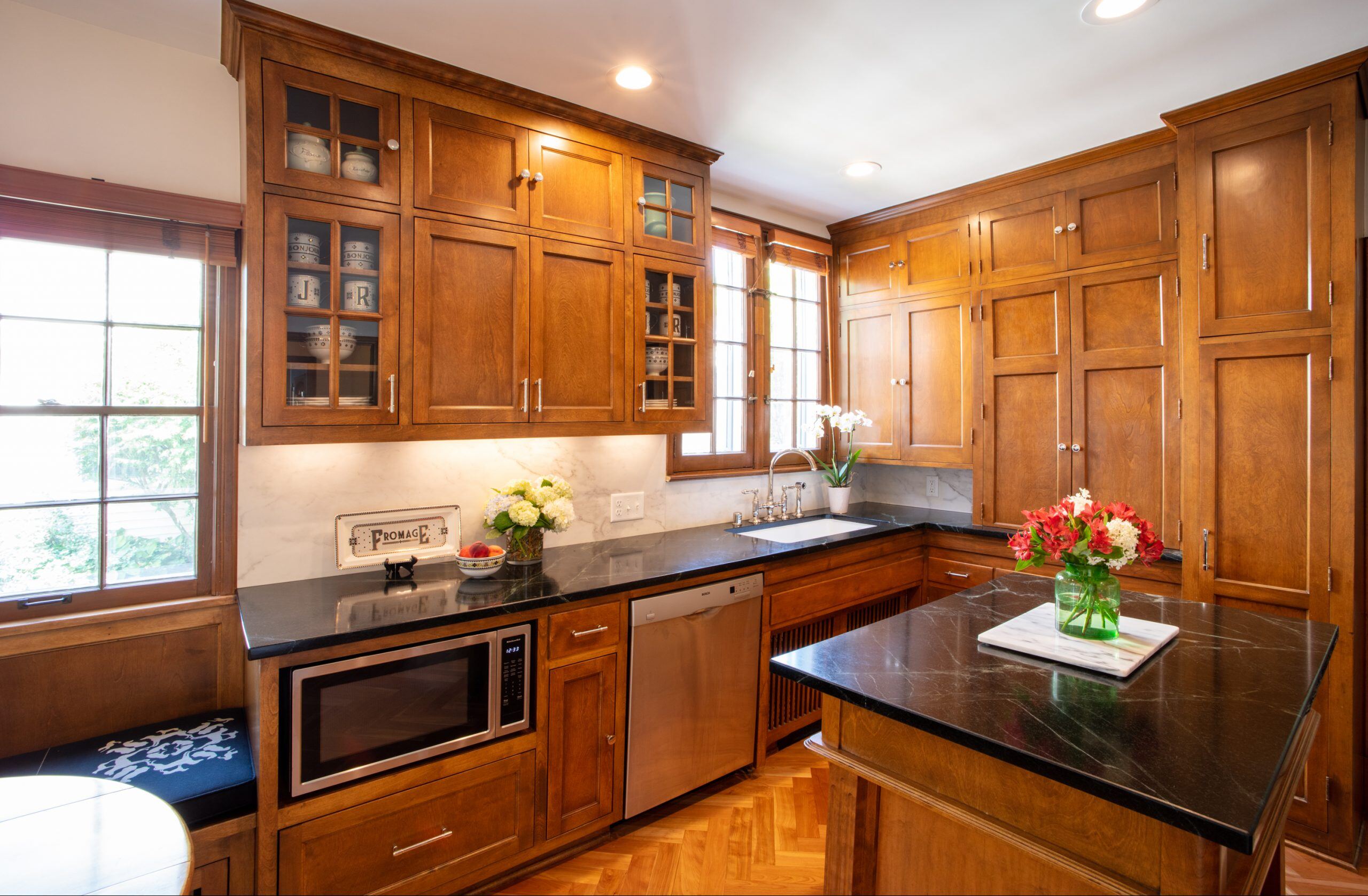 Fern Hill Tudor Kitchen and Powder Room