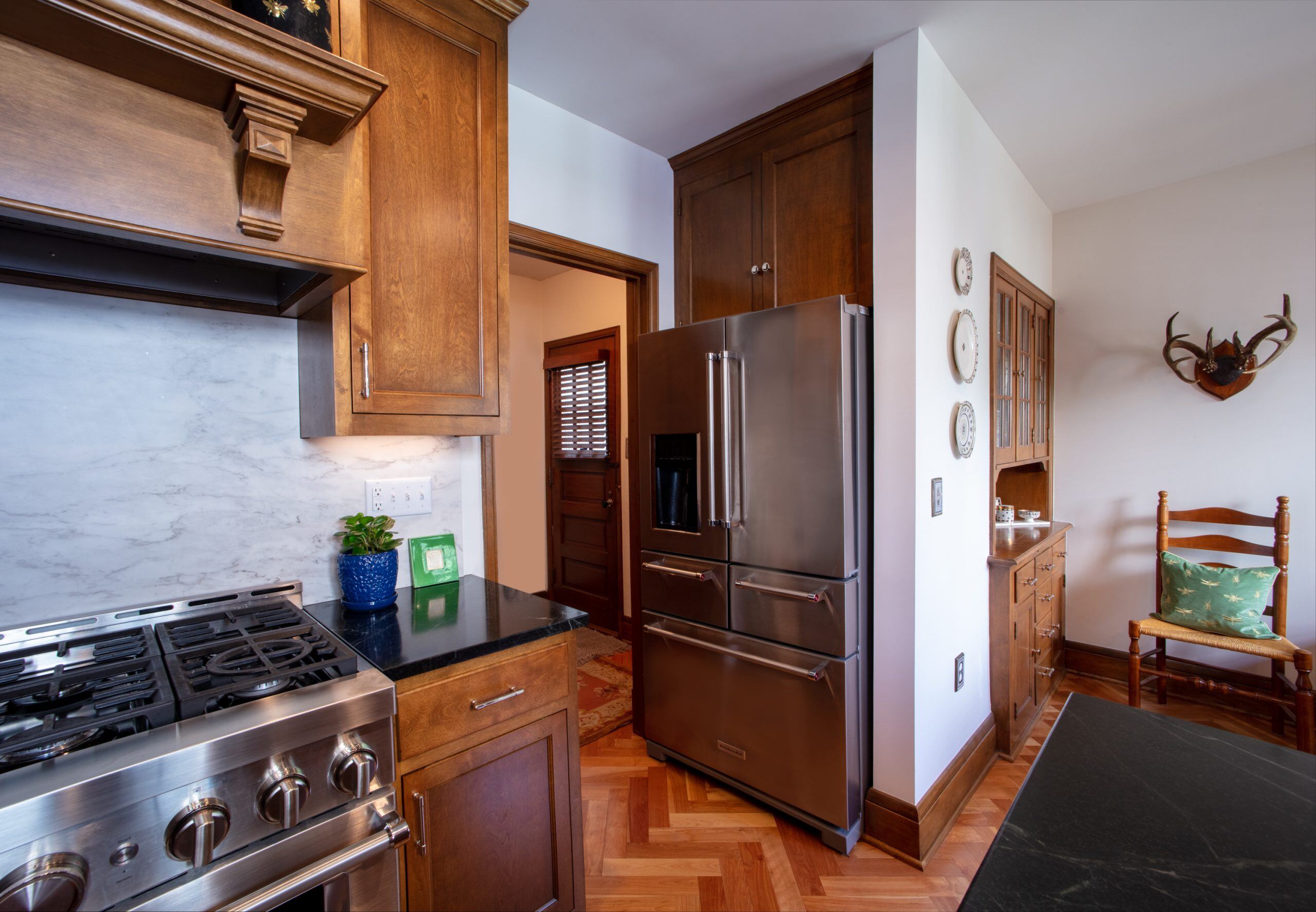 Fern Hill Tudor Kitchen and Powder Room