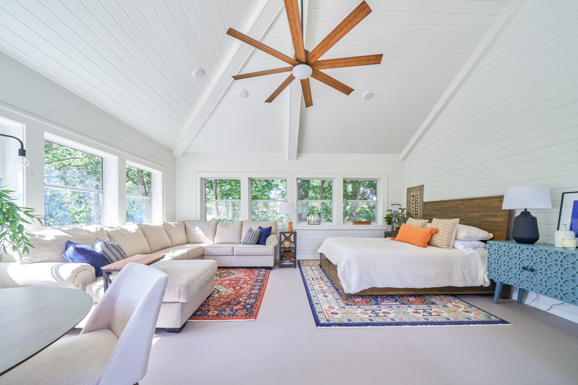 Garage Expansion with Sun Room