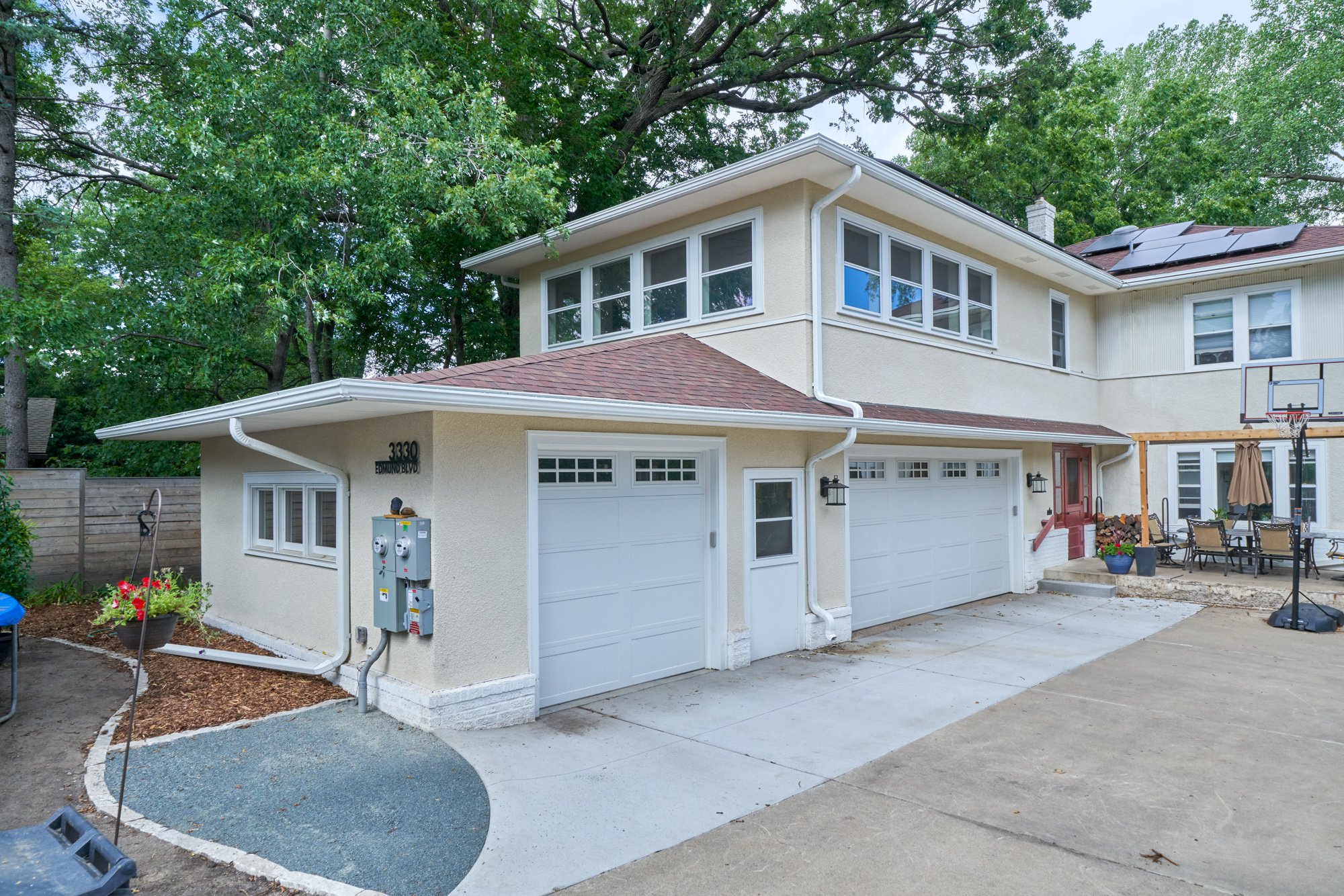 Garage Expansion with Sun Room