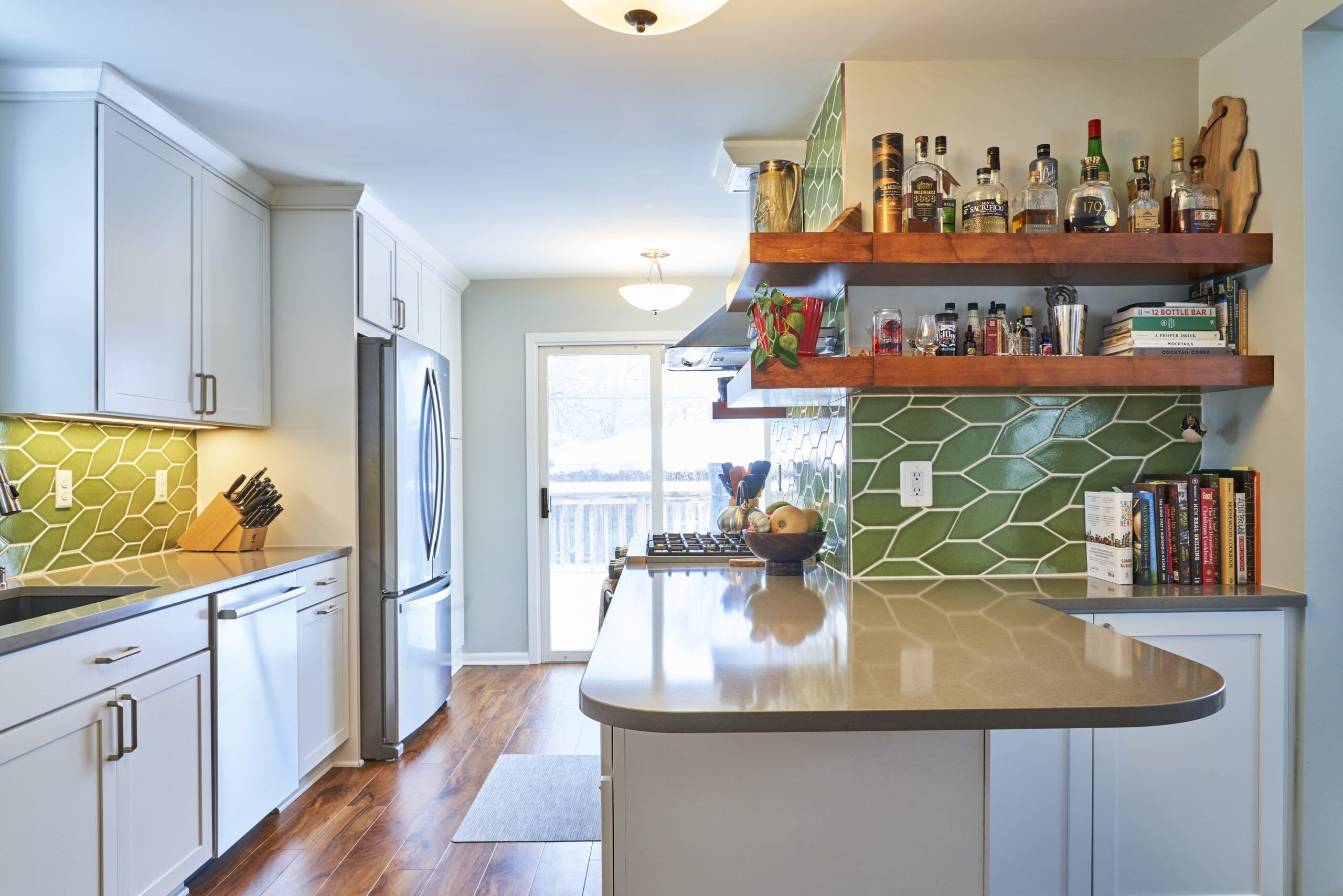 Howe Kitchen and Powder Room