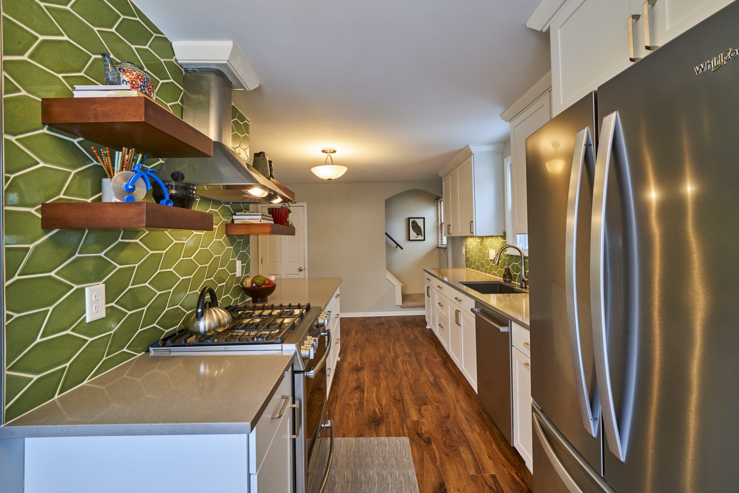 Howe Kitchen and Powder Room