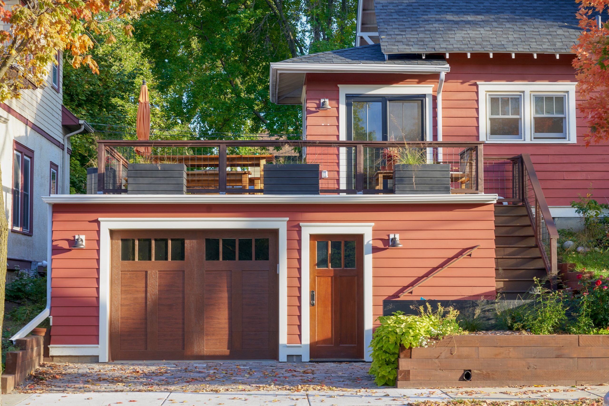 Tuck Under Garage Addition